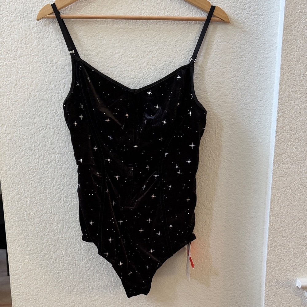 Cider Black Starry Bodysuit - Picture 2 of 5